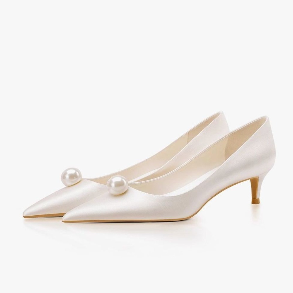 Slip Dress Satin - Nouvelles chaussures de mariée en satin