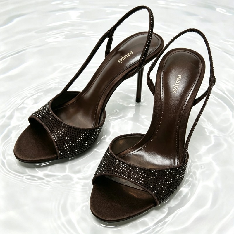 Women Fashion Brand - Sandales à talons aiguilles pour femme,