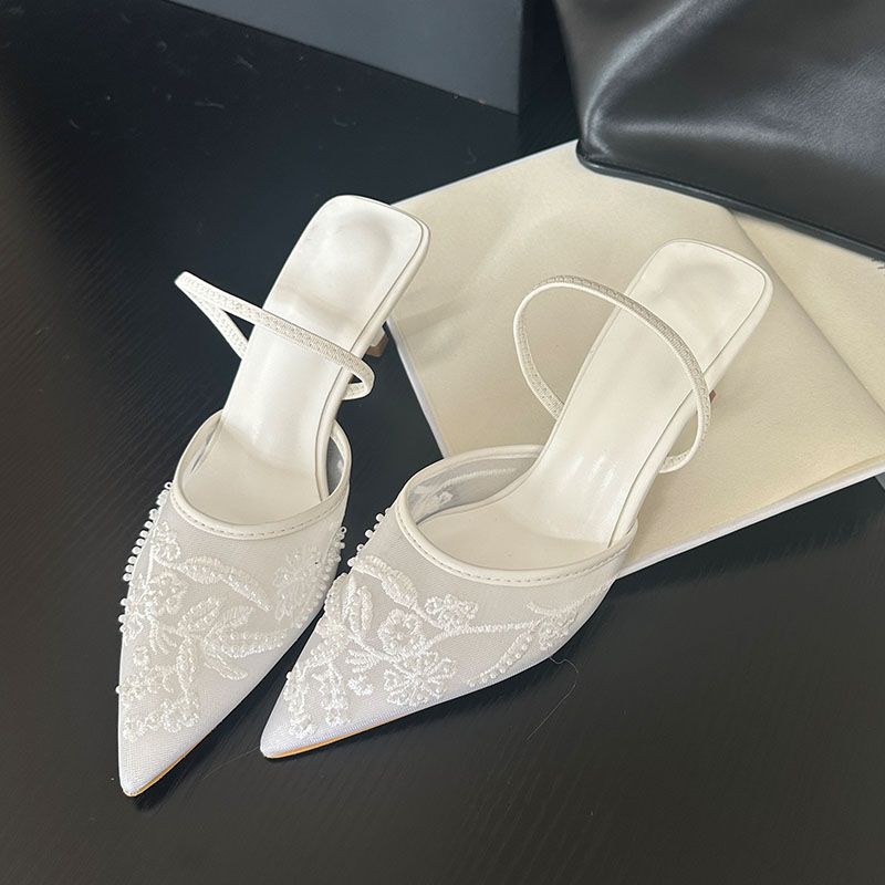 Women Fashion Brand - Sandales Slingback élégantes pour femmes, escarpins