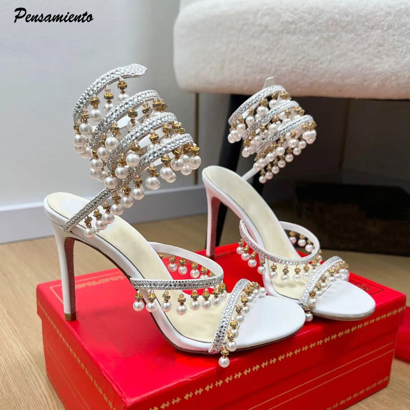Women'S Fashion Q - Sandales gladiateur de luxe pour femme