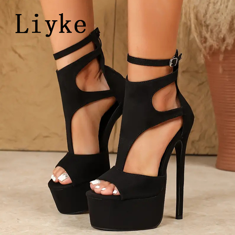Women Fashion Show - Liyke modèle spectacle Sexy talons hauts