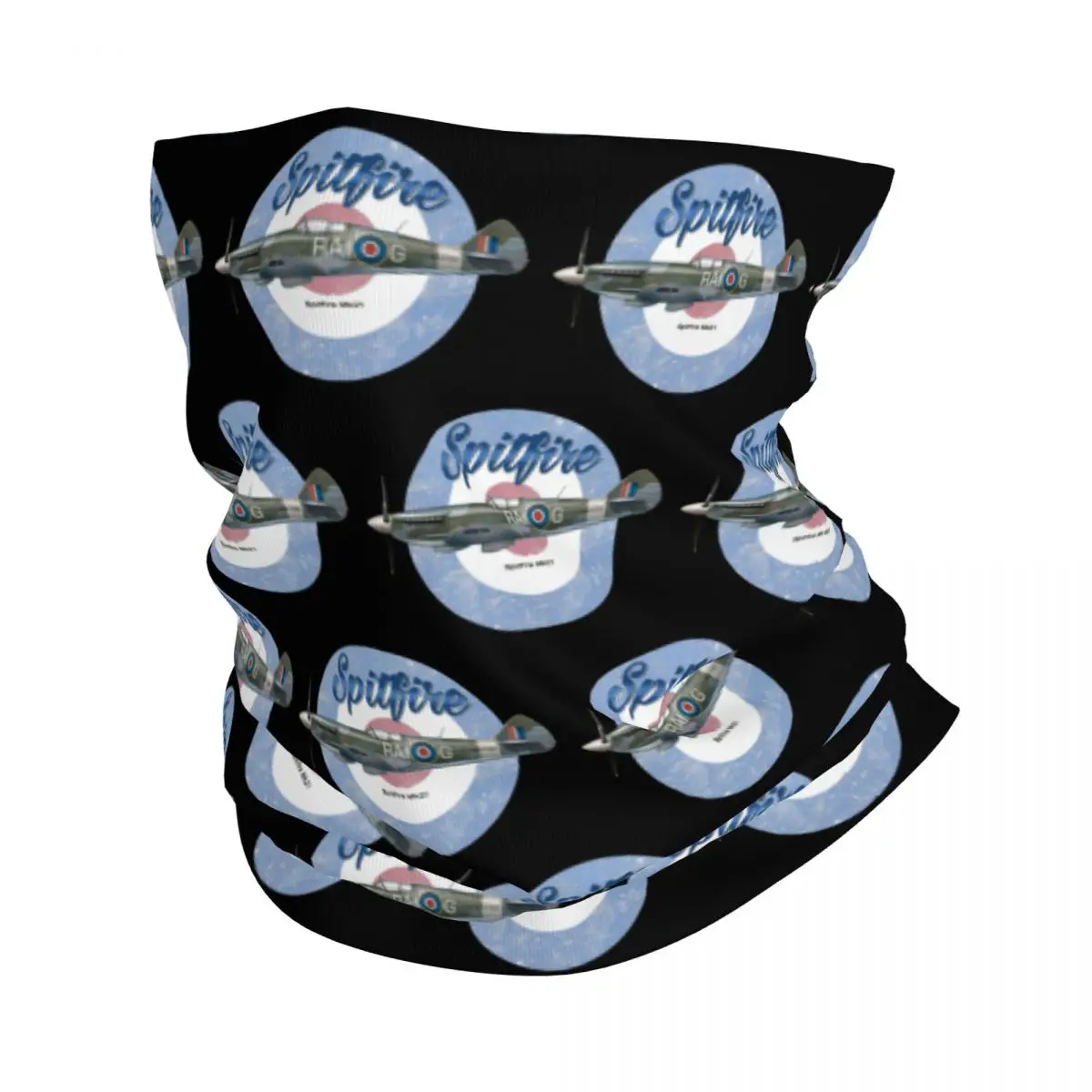 Women'S Fashion Ww2 - Nouveau cache-cou bandana Spitfire Mk21, motif
