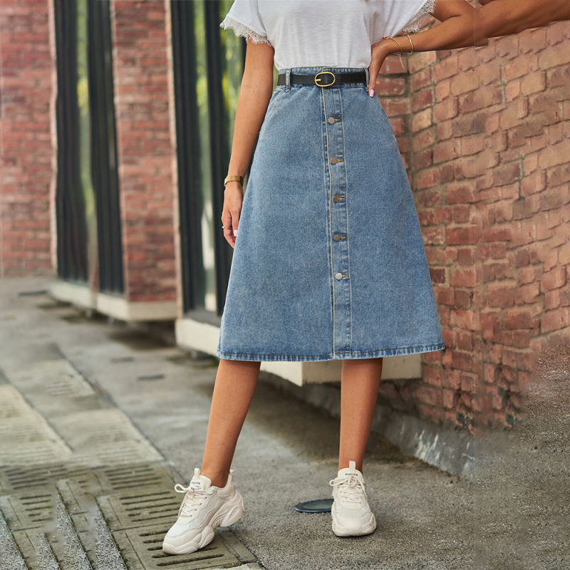 Jupe midi polyvalente aminciss - A-Line Skirt Midi avis et prix