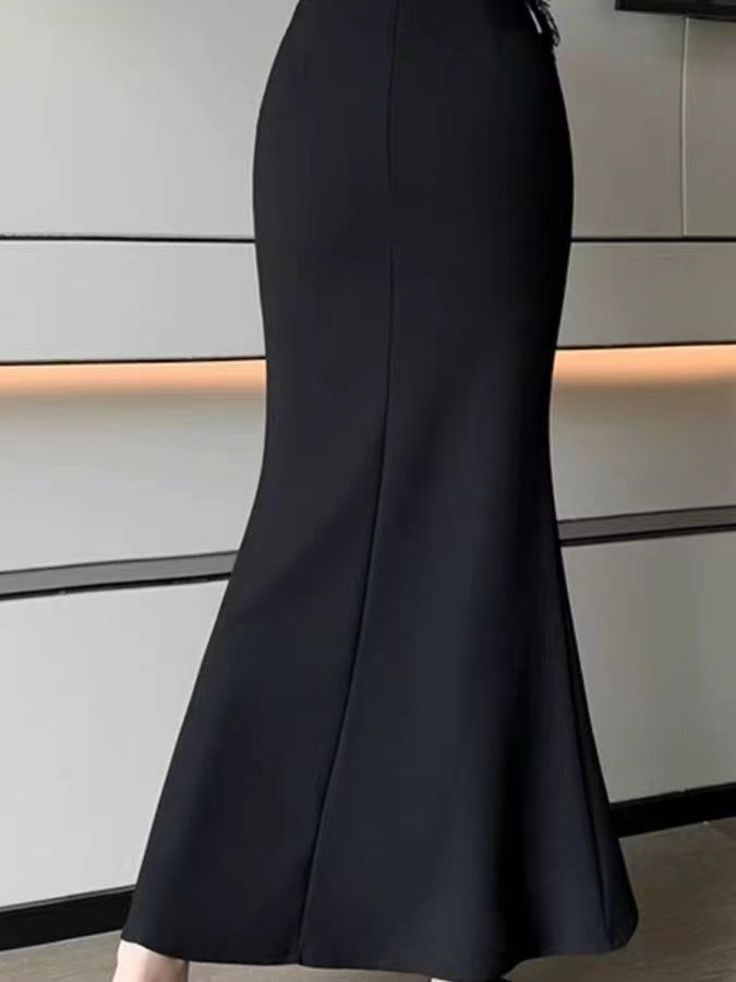 Jupe mi-longue trapèze pour fe - A-Line Skirt Midi avis et prix