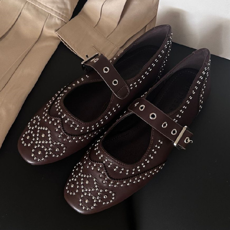 Rétro Rivet boucle Design appa - Women Fashion Brand avis et prix