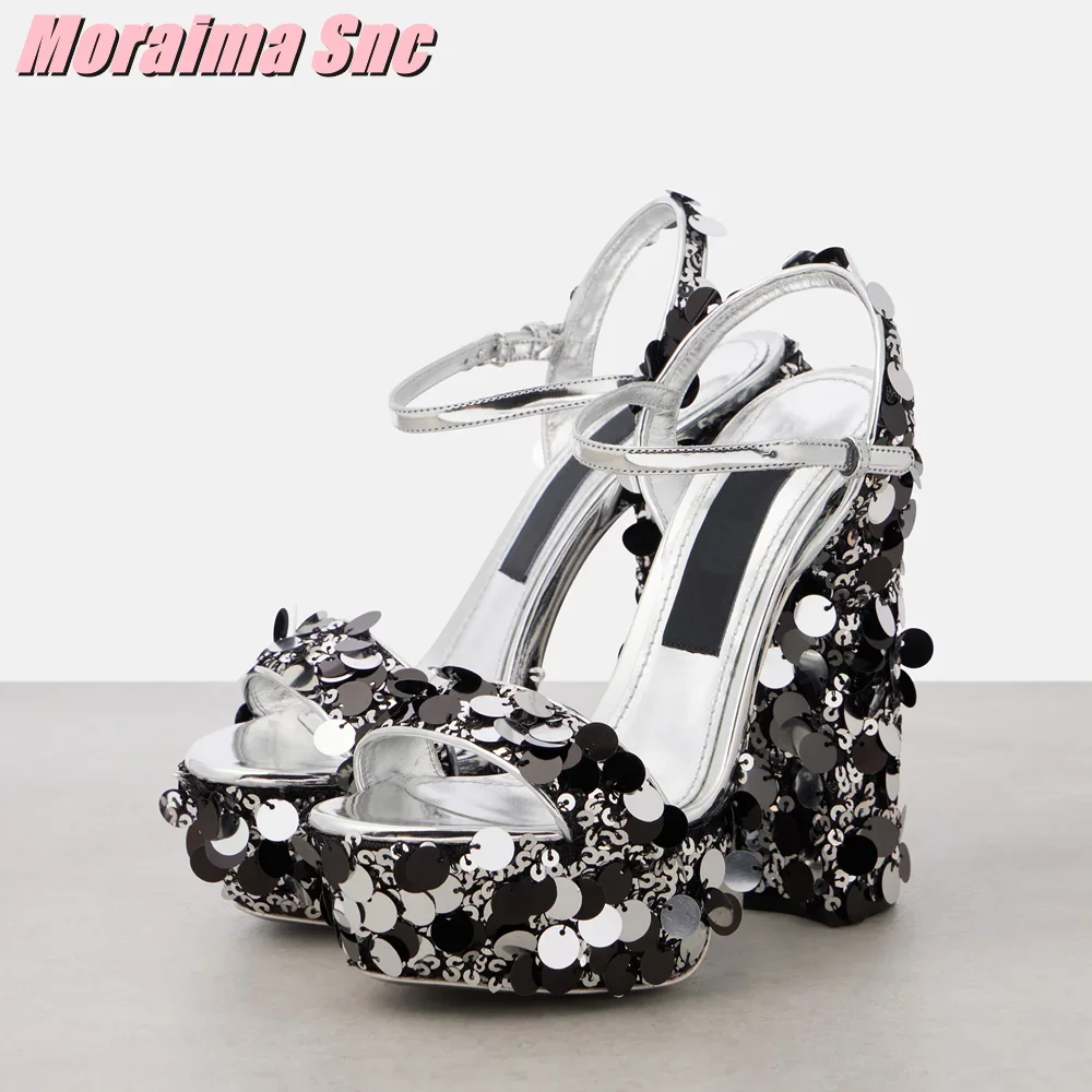 Sandales à plateforme scintill - Women'S Fashion For Summer 2025 avis et prix