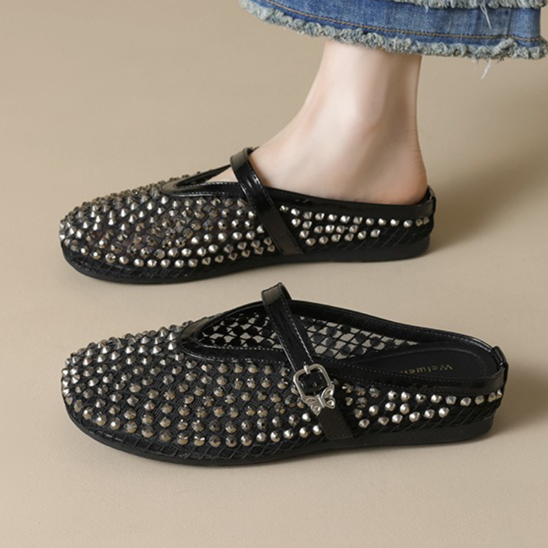 Maille strass marque pantoufle - Women Fashion Brand avis et prix