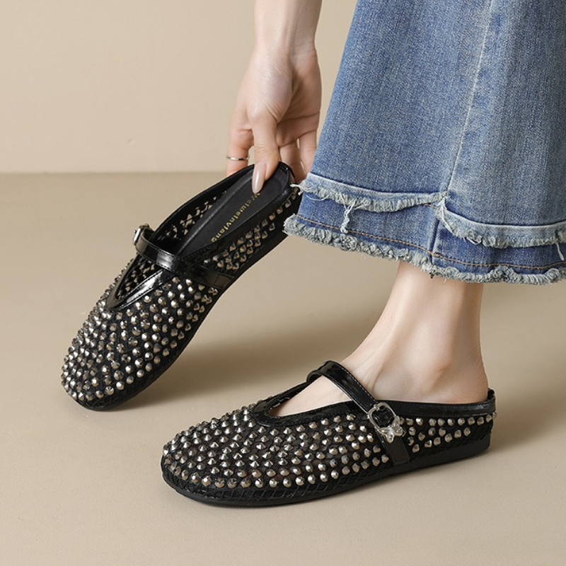 Maille strass marque pantoufle - Women Fashion Brand avis et prix