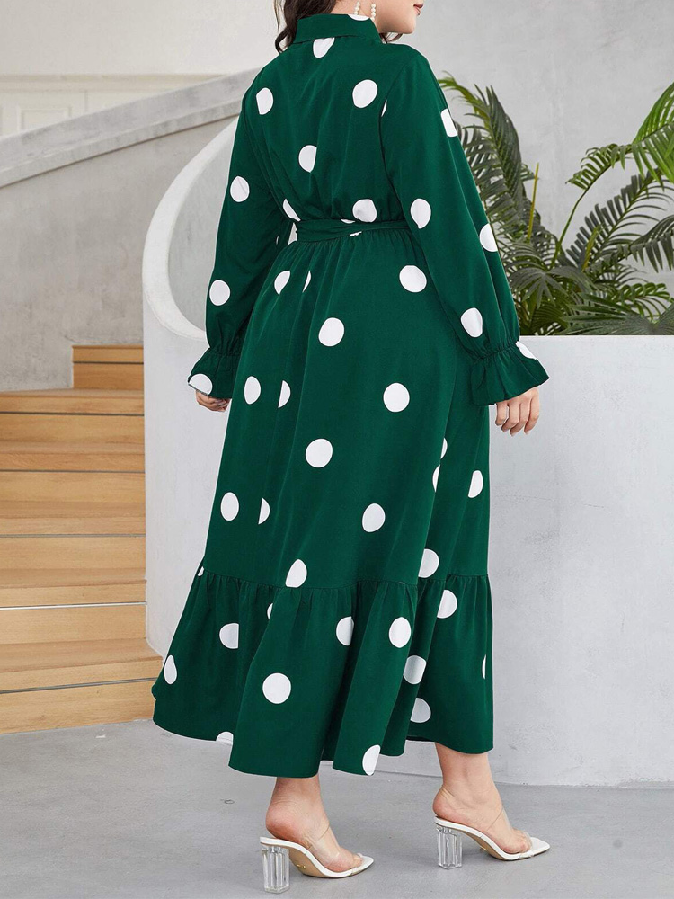 Robe chemise GIBSIE grande tai - Belted Shirt Dress avis et prix