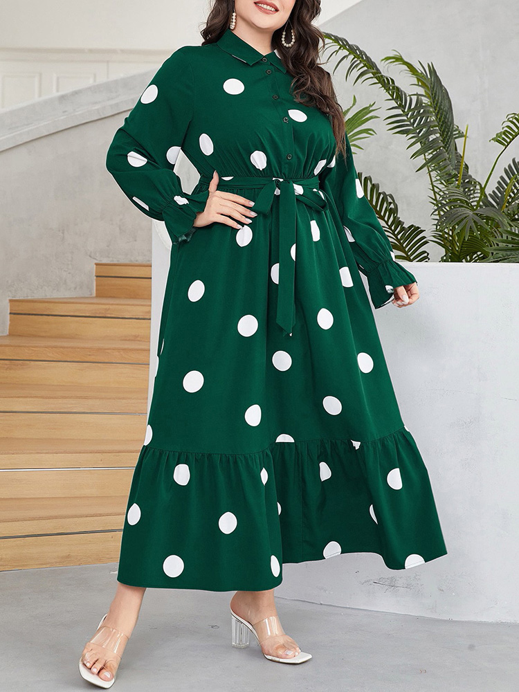 Robe chemise GIBSIE grande tai - Belted Shirt Dress avis et prix