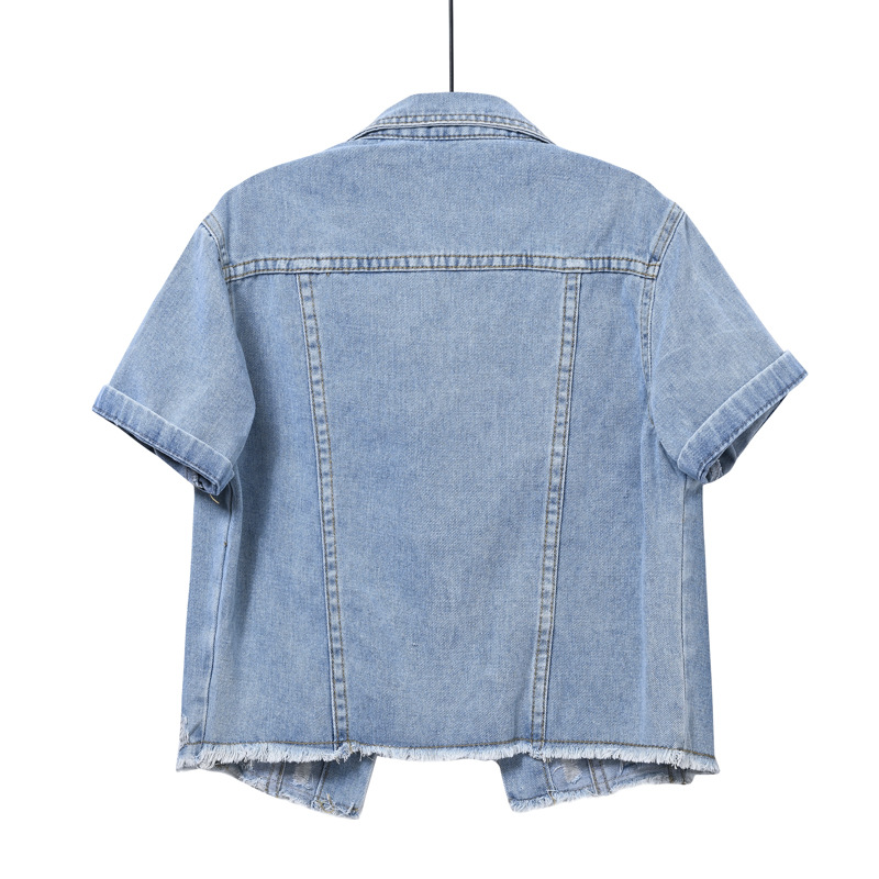 Veste en jean courte de couleu - Women'S Fashion Jackets Amazon avis et prix