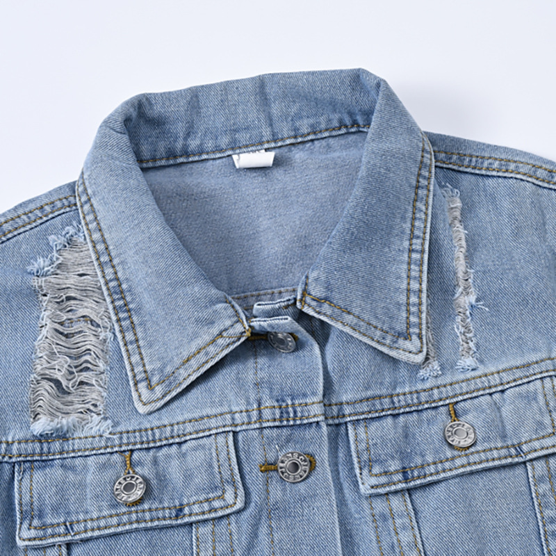 Veste en jean courte de couleu - Women'S Fashion Jackets Amazon avis et prix