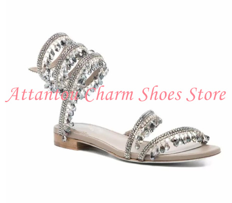 Sandales plates femme Bling Bl - Women'S Fashion Q avis et prix