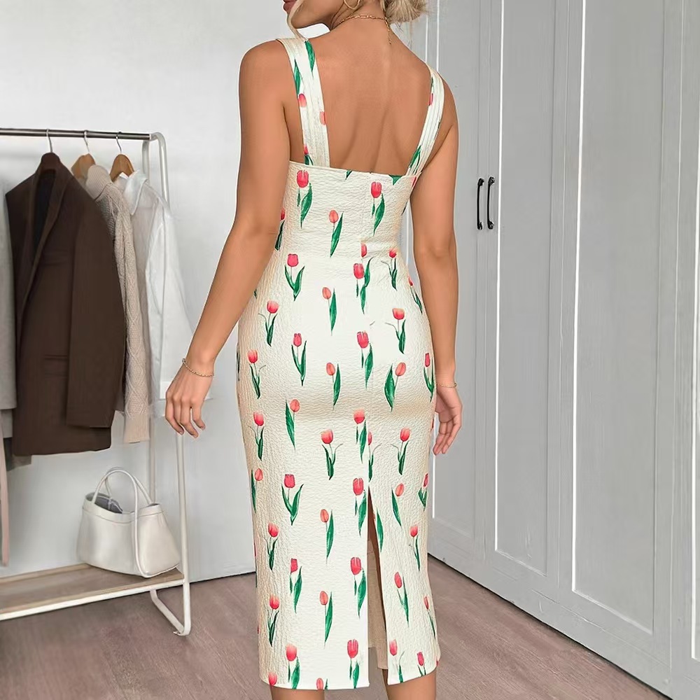 Robe Courte Imprimée Florale T - A-Line Skirt Midi avis et prix